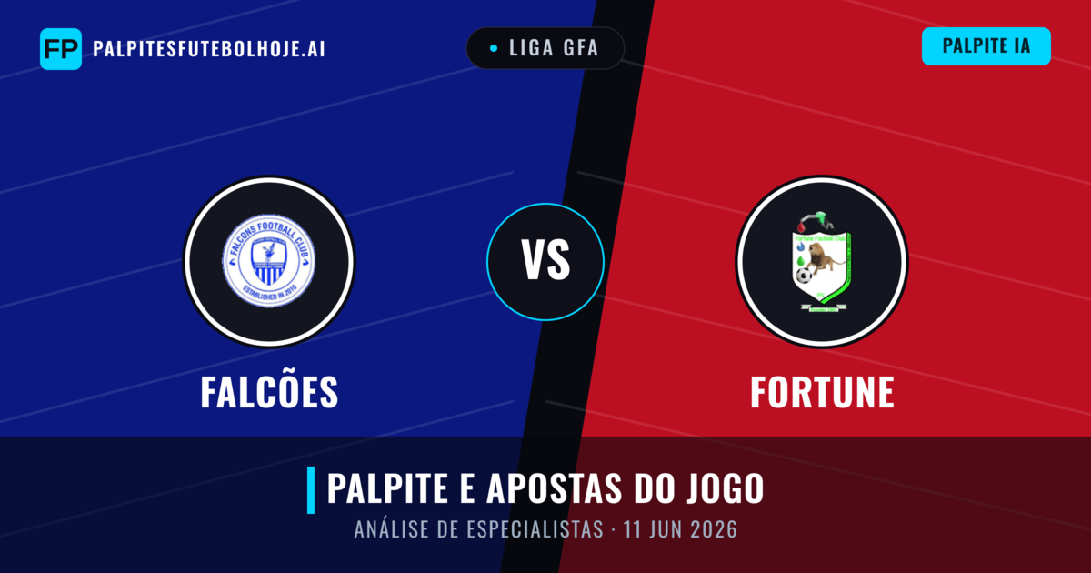 Falcões vs Fortune — prognóstico e prévia do jogo
