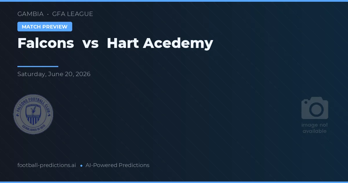 Falcões vs Hart Academy — prognóstico e prévia do jogo