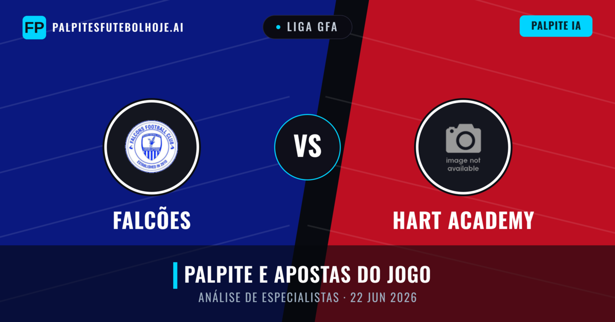 Falcões vs Hart Academy — prognóstico e prévia do jogo