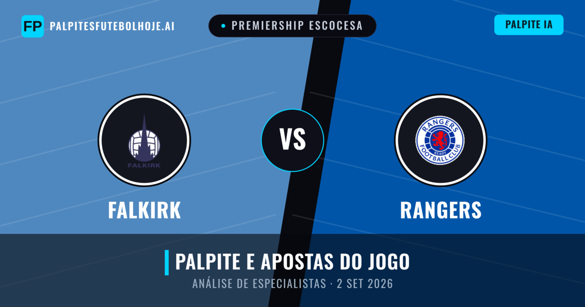 Falkirk vs Rangers — prognóstico e prévia do jogo