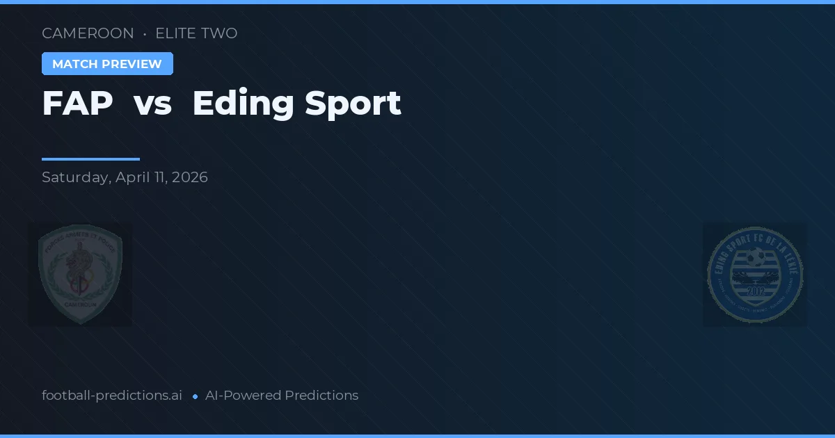FAP vs Eding Sport — prognóstico e prévia do jogo