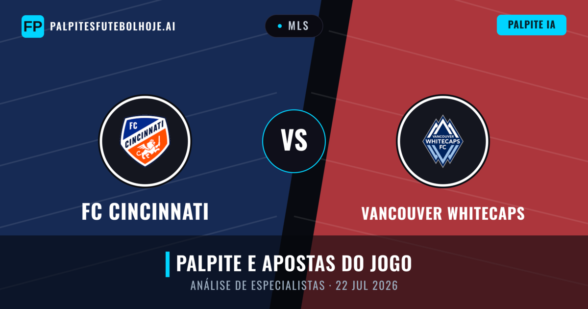 FC Cincinnati vs Vancouver Whitecaps — prognóstico e prévia do jogo