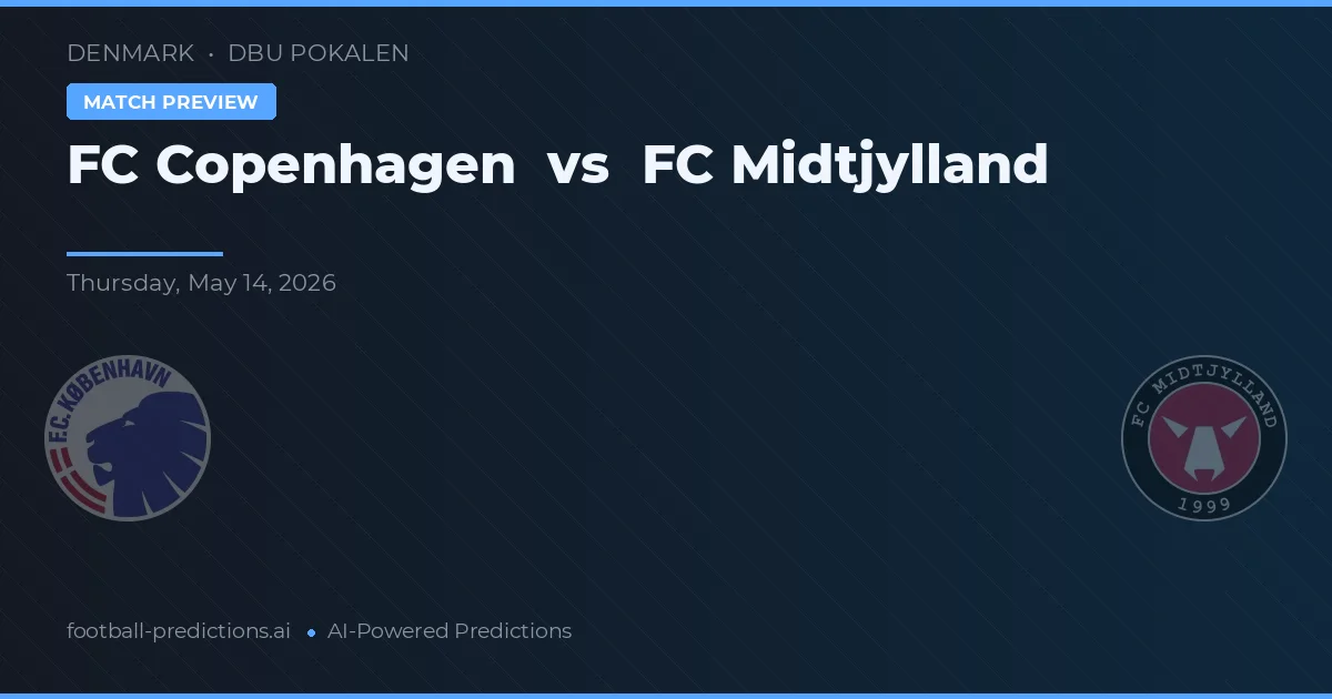 FC Copenhague vs FC Midtjylland — prognóstico e prévia do jogo