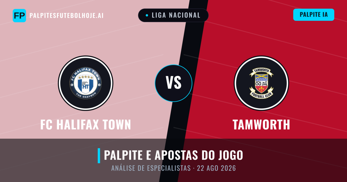FC Halifax Town vs Tamworth — prognóstico e prévia do jogo