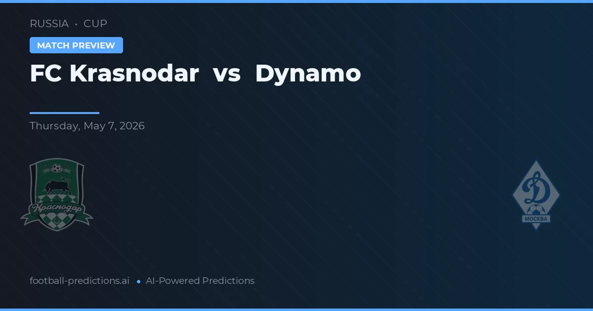 FC Krasnodar vs Dínamo preview