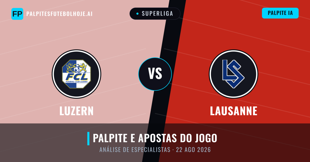 Luzern vs Lausanne — prognóstico e prévia do jogo