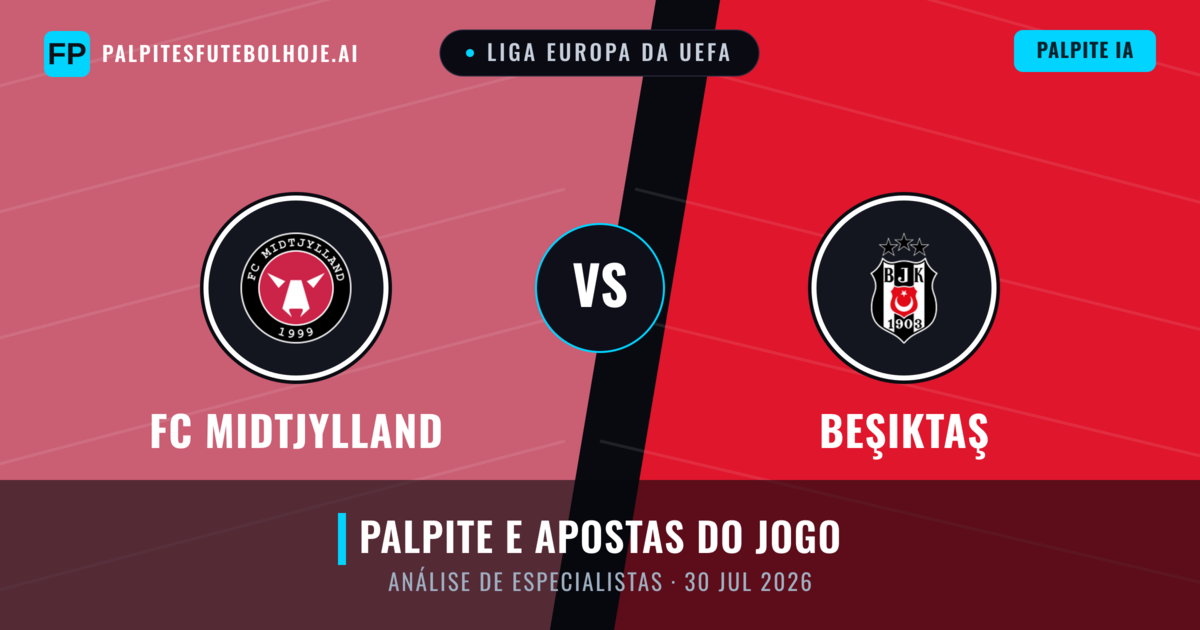 FC Midtjylland vs Beşiktaş — prognóstico e prévia do jogo