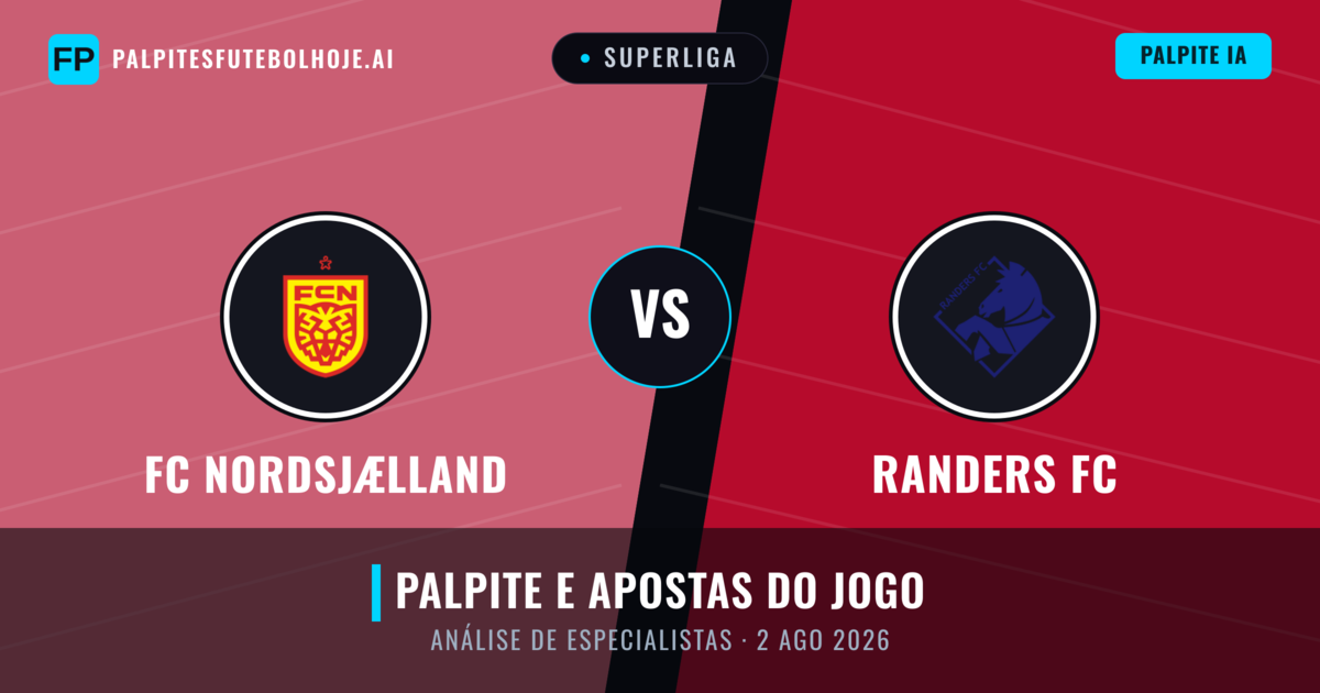 FC Nordsjælland vs Randers FC — prognóstico e prévia do jogo