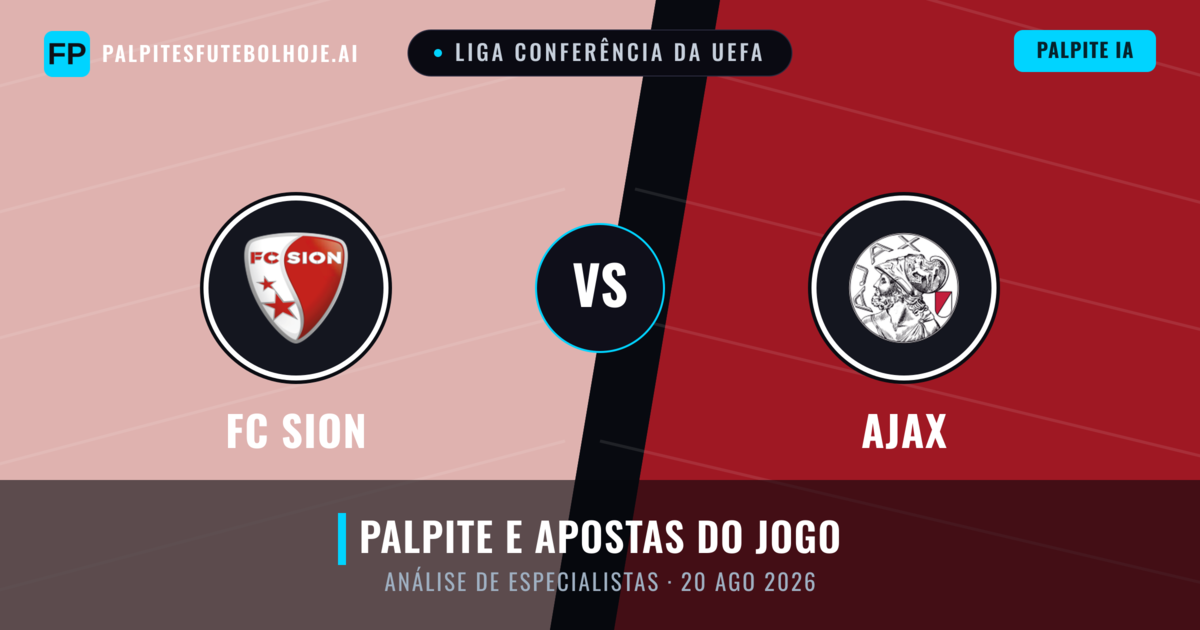 FC Sion vs Ajax — prognóstico e prévia do jogo