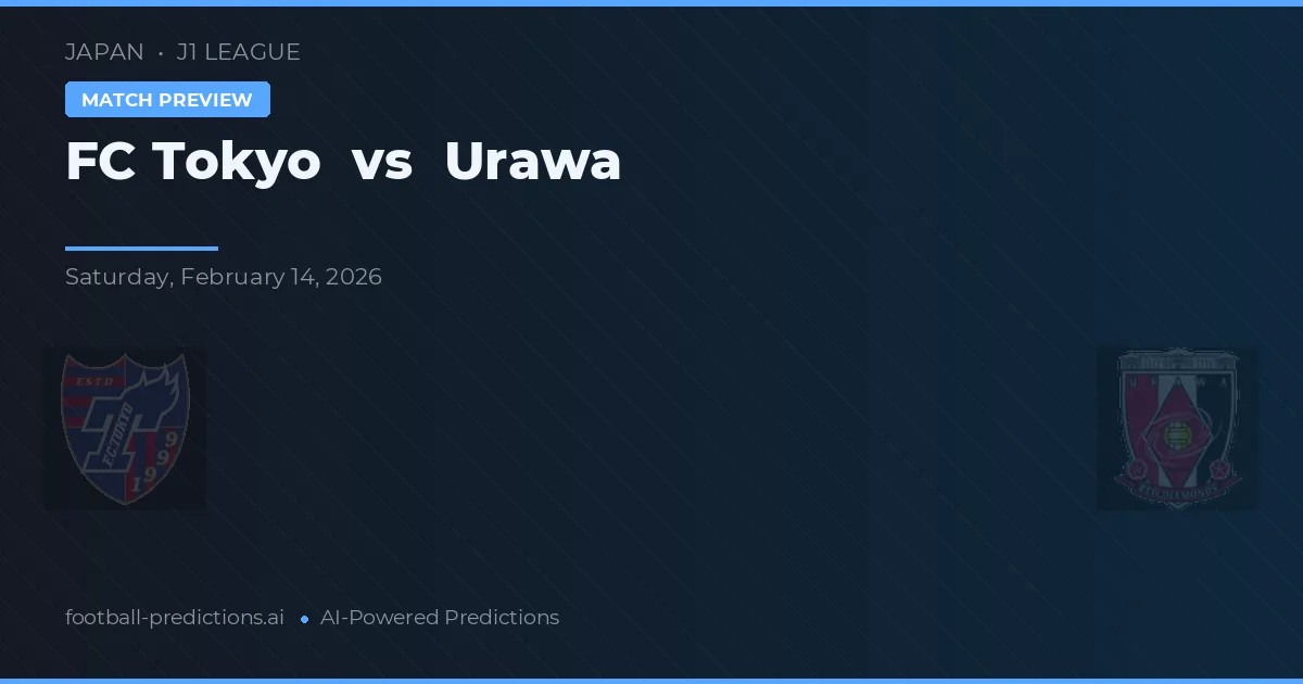 FC Tóquio vs Urawa Reds — prognóstico e prévia do jogo