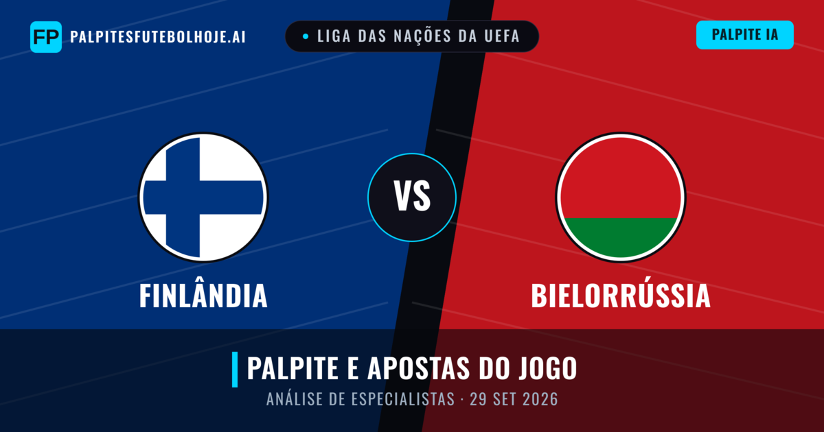 Finlândia vs Bielorrússia — prognóstico e prévia do jogo