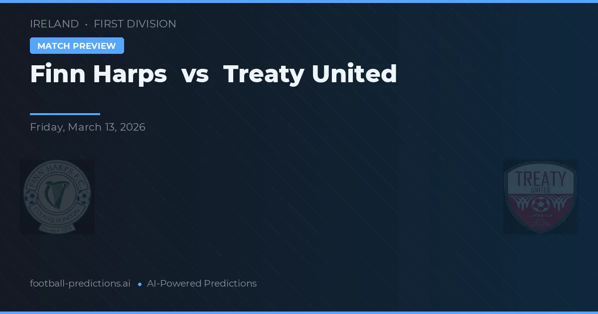 Finn Harps vs Treaty United — prognóstico e prévia do jogo