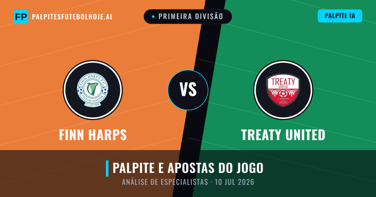 Finn Harps vs Treaty United — prognóstico e prévia do jogo