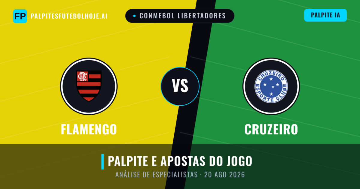 Flamengo vs Cruzeiro — prognóstico e prévia do jogo