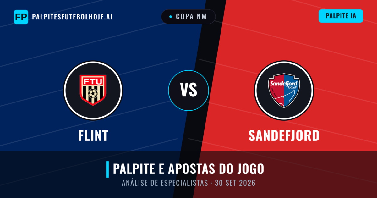 Flint vs Sandefjord — prognóstico e prévia do jogo
