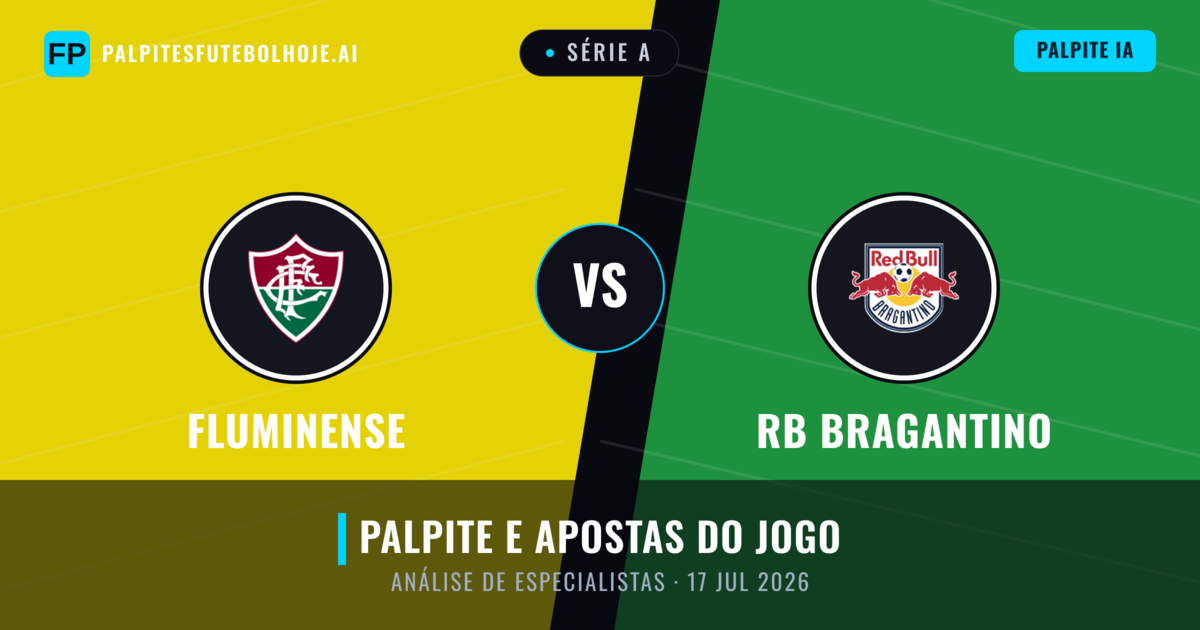 Fluminense vs RB Bragantino — prognóstico e prévia do jogo
