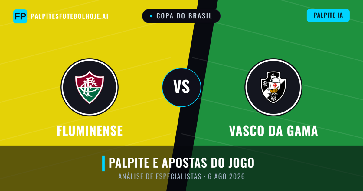Fluminense vs Vasco da Gama — prognóstico e prévia do jogo