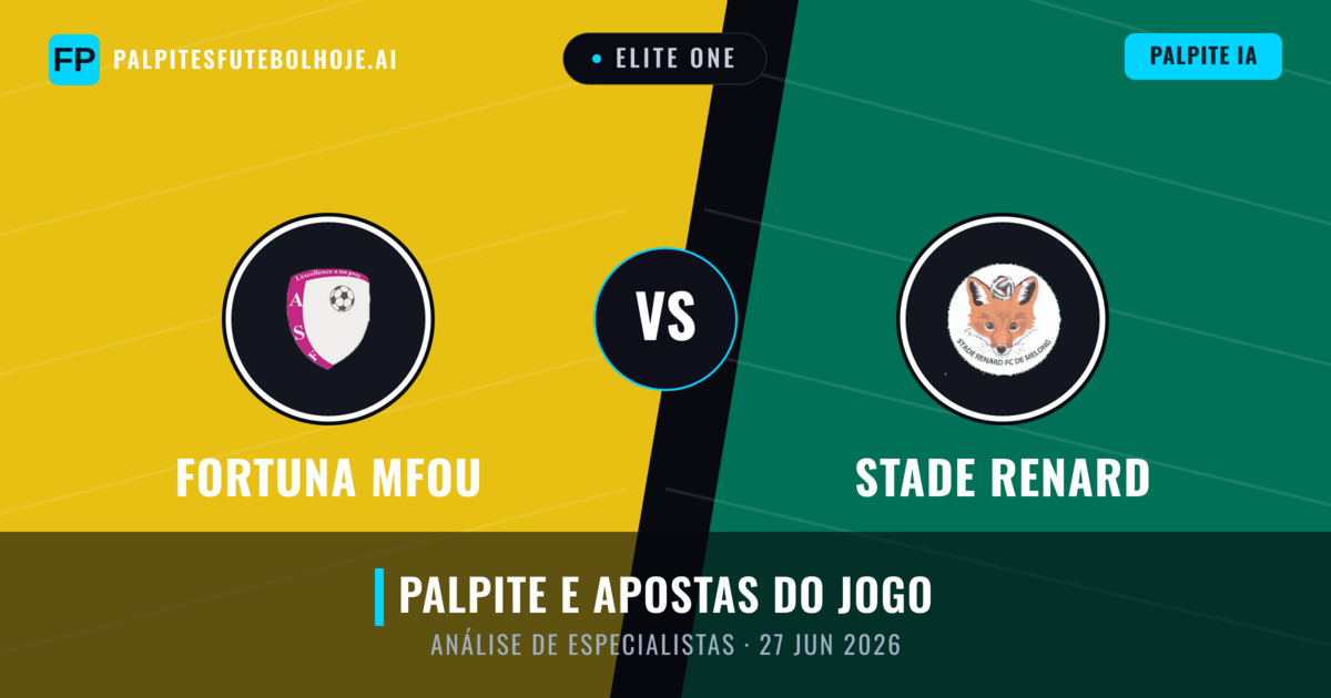 Fortuna Mfou vs Stade Renard — prognóstico e prévia do jogo