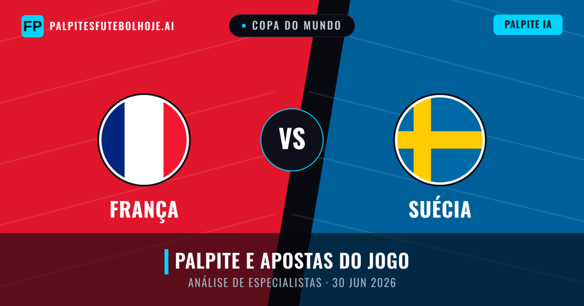 França vs Suécia — prognóstico e prévia do jogo