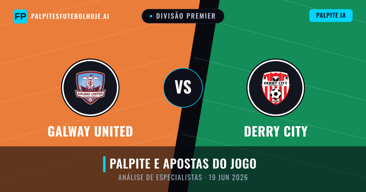 Galway United vs Derry City — prognóstico e prévia do jogo