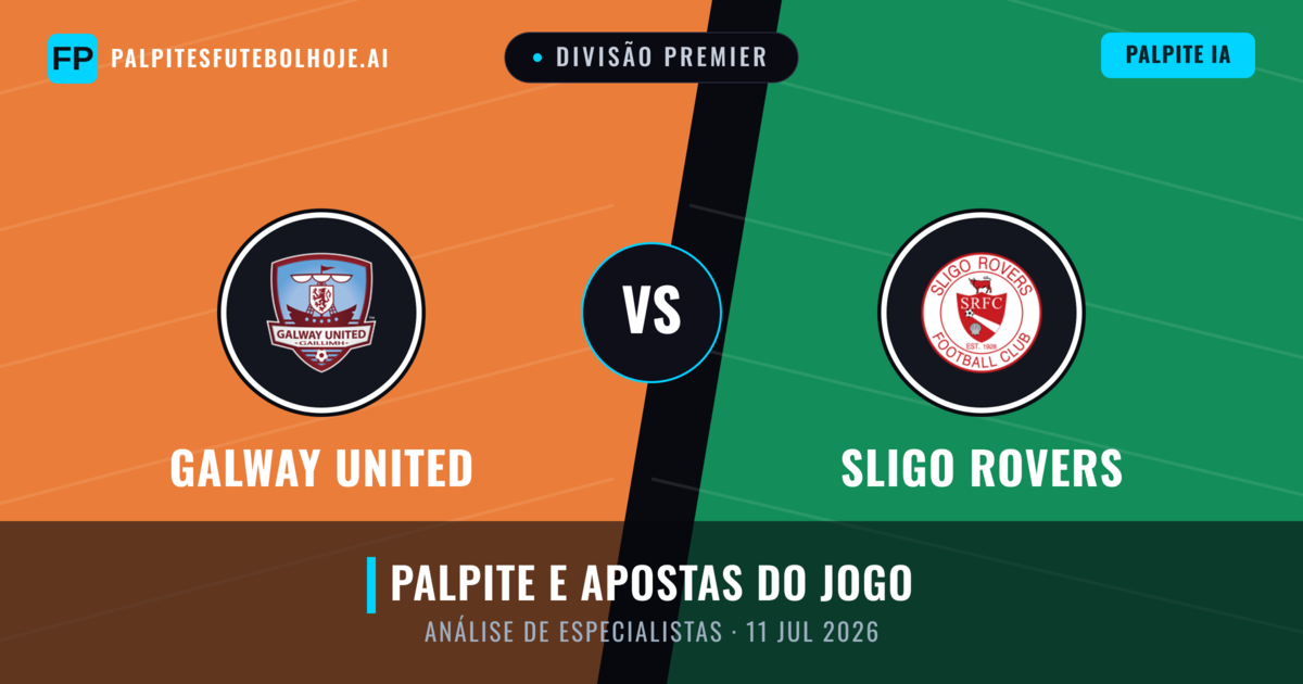 Galway United vs Sligo Rovers — prognóstico e prévia do jogo