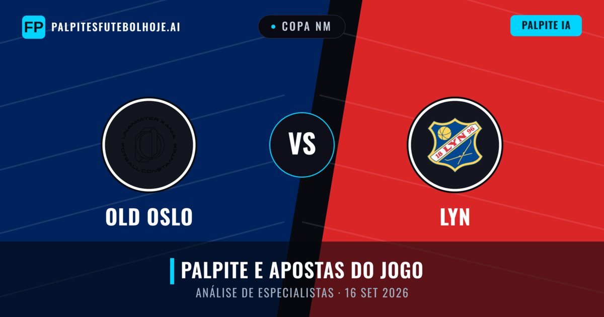 Old Oslo vs Lyn — prognóstico e prévia do jogo