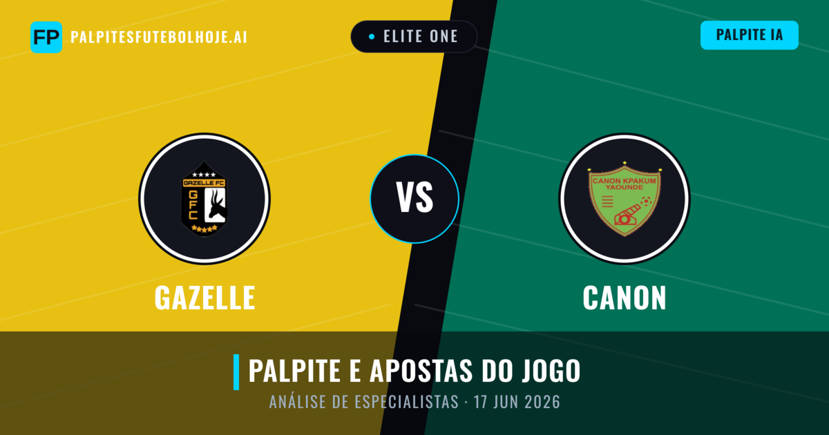 Gazelle vs Canon — prognóstico e prévia do jogo