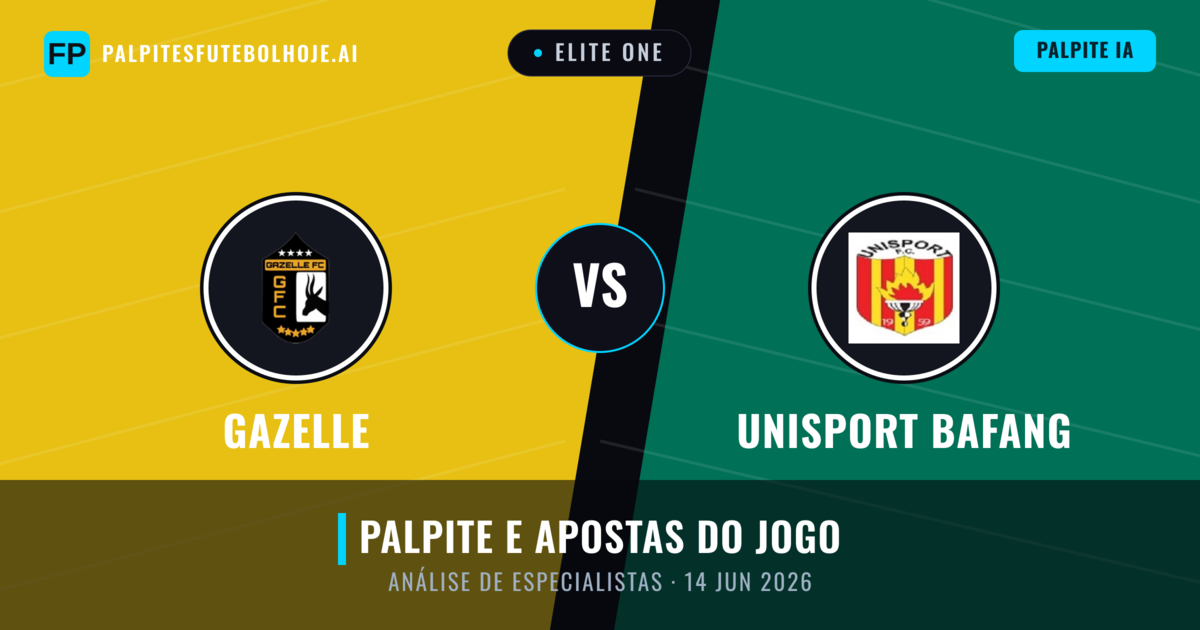 Gazelle vs Unisport Bafang — prognóstico e prévia do jogo