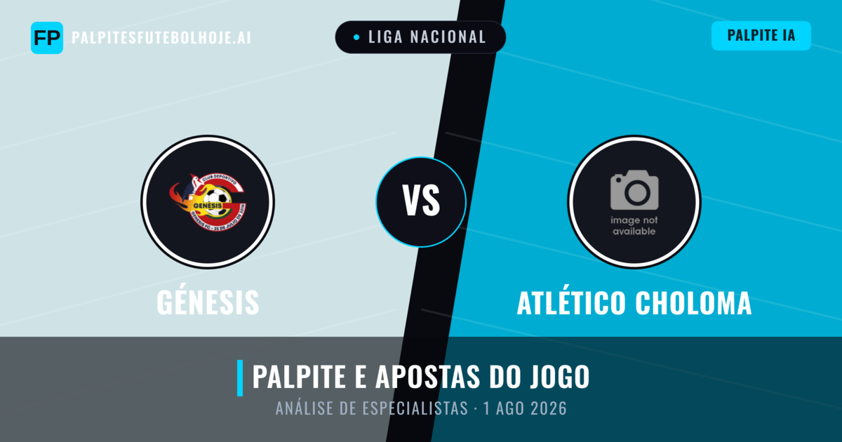 Génesis vs Atlético Choloma — prognóstico e prévia do jogo