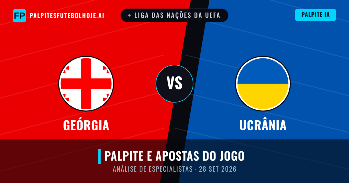 Geórgia vs Ucrânia — prognóstico e prévia do jogo