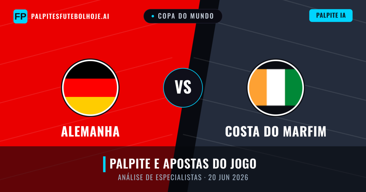 Alemanha vs Costa do Marfim — prognóstico e prévia do jogo