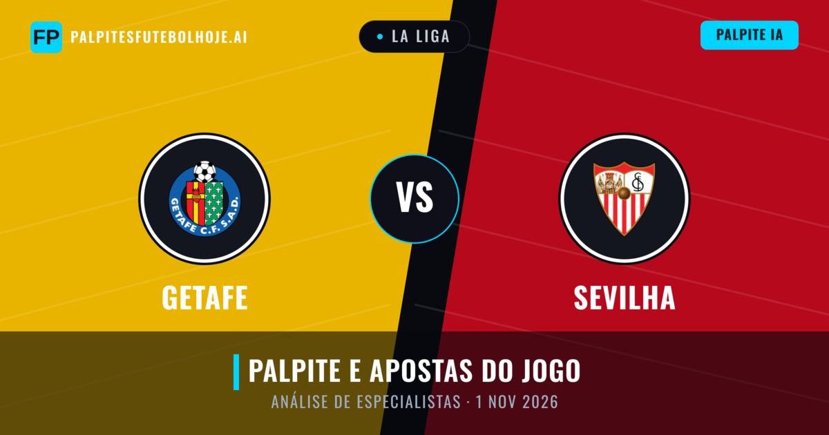 Getafe vs Sevilha — prognóstico e prévia do jogo
