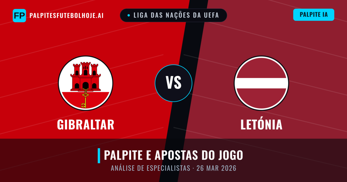 Gibraltar vs Letónia — prognóstico e prévia do jogo