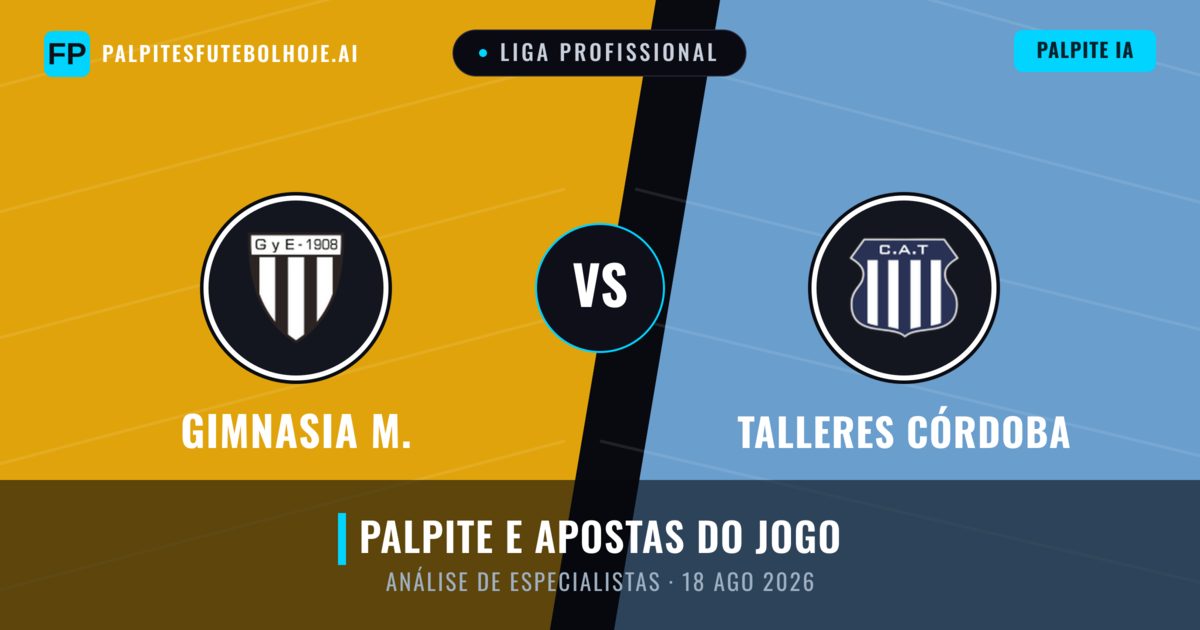 Gimnasia M. vs Talleres Córdoba — prognóstico e prévia do jogo