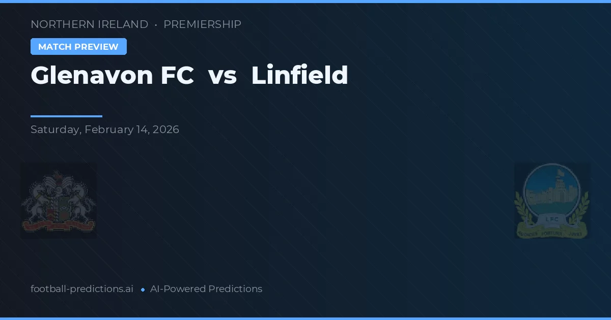 Glenavon FC vs Linfield — prognóstico e prévia do jogo