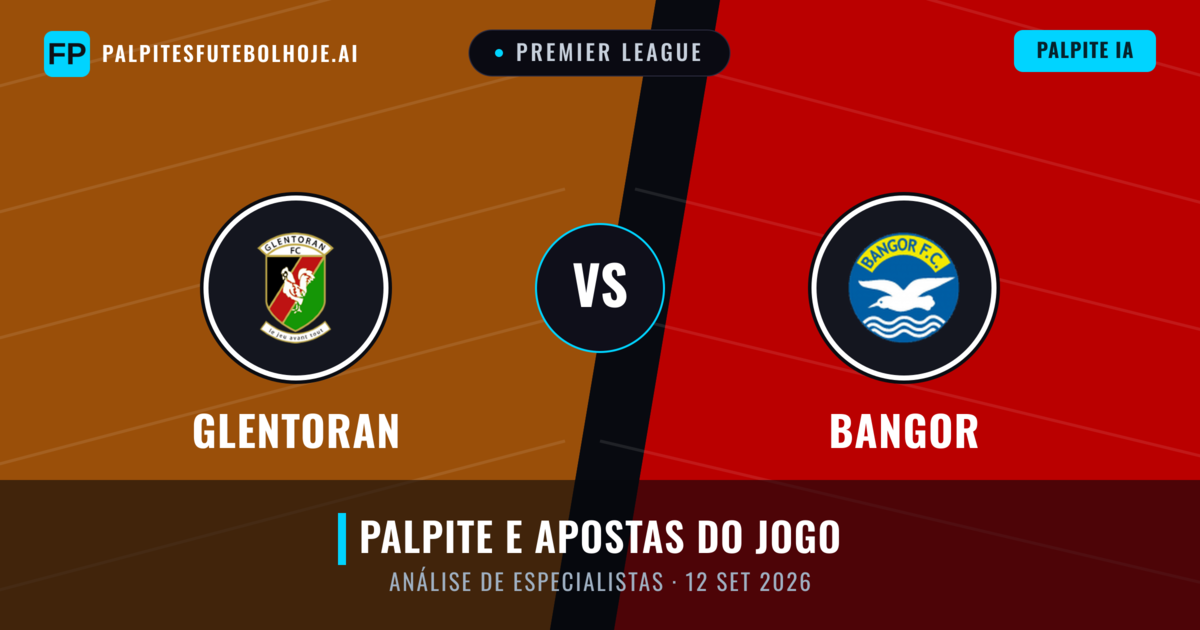 Glentoran vs Bangor — prognóstico e prévia do jogo