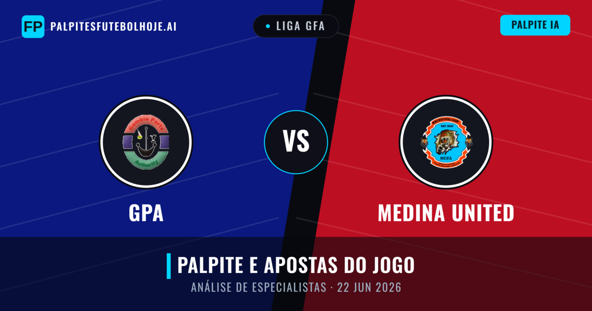 GPA vs Medina United — prognóstico e prévia do jogo