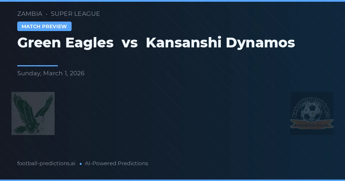 Águias Verdes vs Kansanshi Dynamos — prognóstico e prévia do jogo