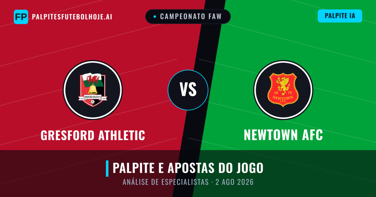 Gresford Athletic vs Newtown AFC — prognóstico e prévia do jogo