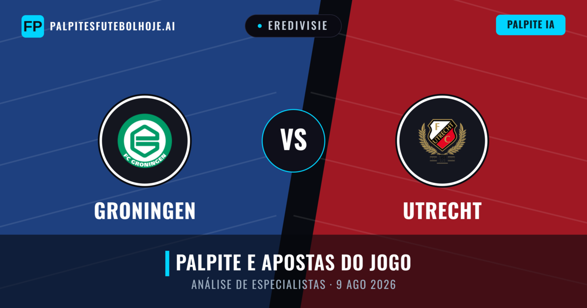 Groningen vs Utrecht — prognóstico e prévia do jogo