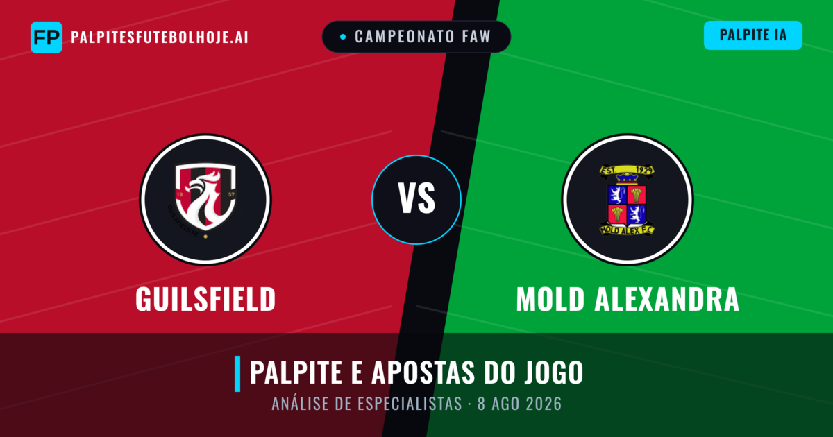 Guilsfield vs Mold Alexandra — prognóstico e prévia do jogo