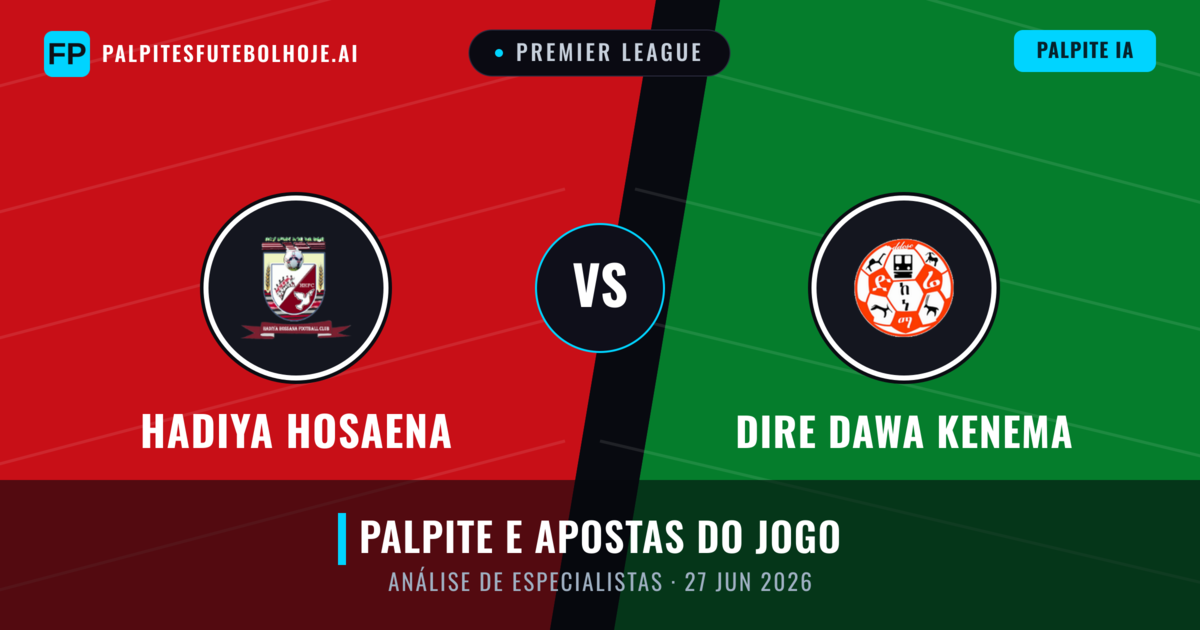 Hadiya Hosaena vs Dire Dawa Kenema — prognóstico e prévia do jogo