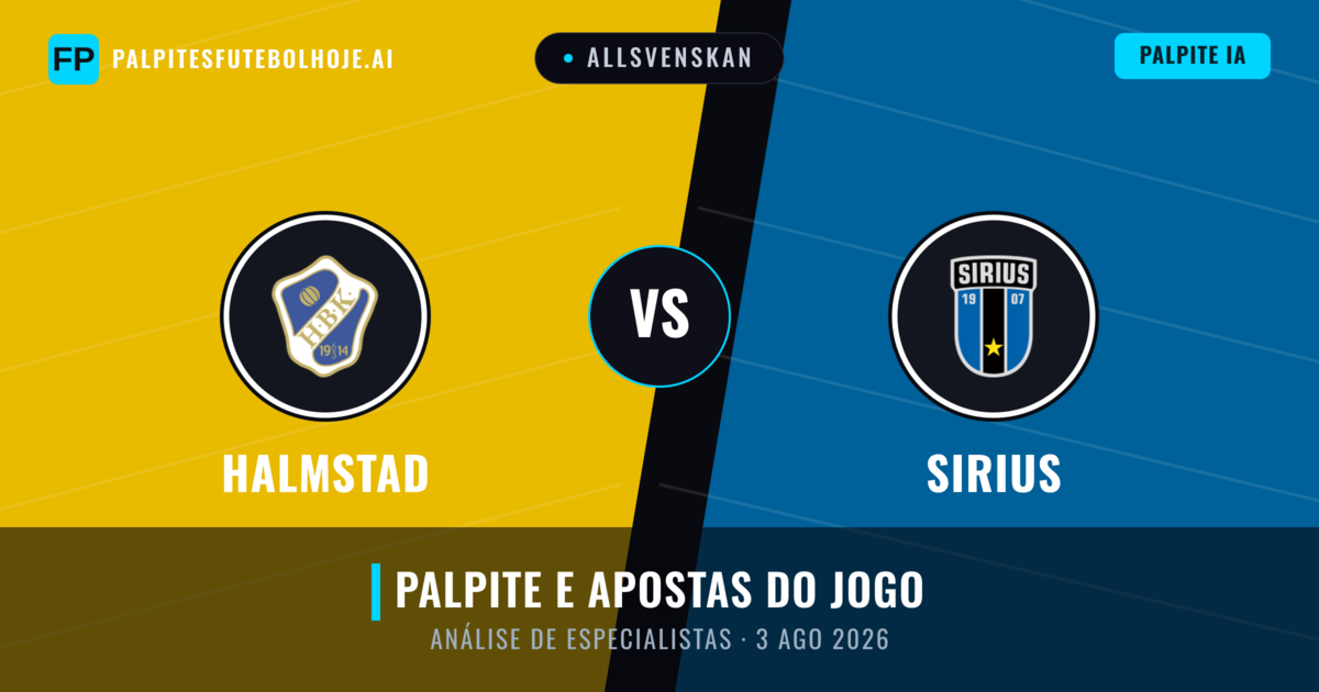 Halmstad vs Sirius — prognóstico e prévia do jogo