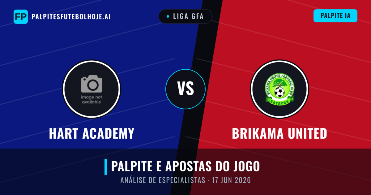 Hart Academy vs Brikama United — prognóstico e prévia do jogo