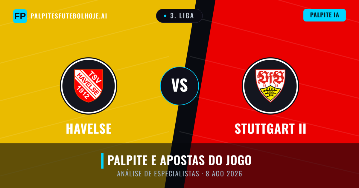 Havelse vs Stuttgart II — prognóstico e prévia do jogo
