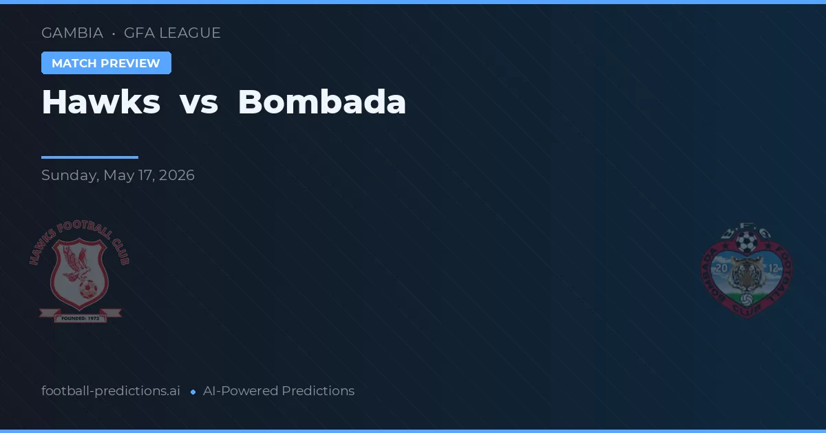Hawks vs Bombada — prognóstico e prévia do jogo