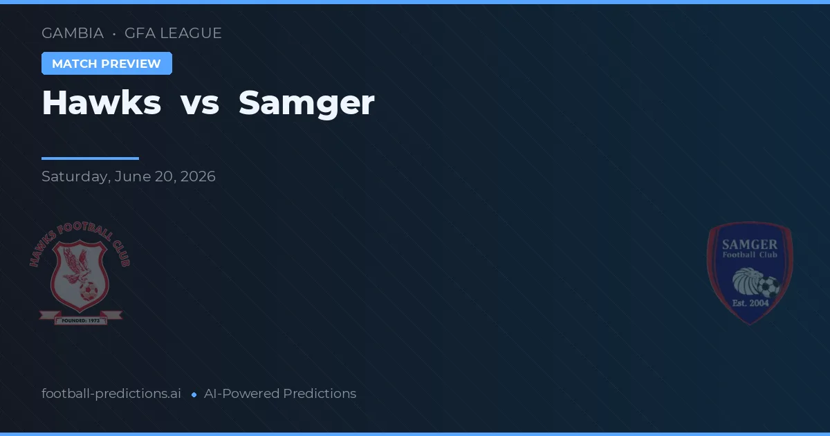 Hawks vs Samger — prognóstico e prévia do jogo