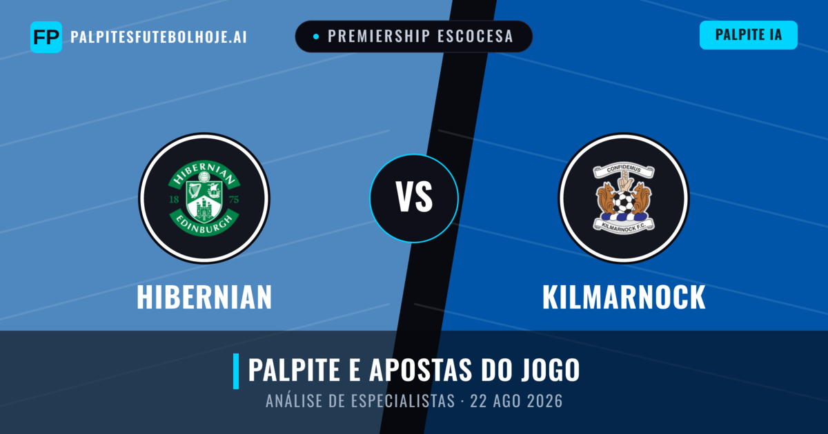 Hibernian vs Kilmarnock — prognóstico e prévia do jogo