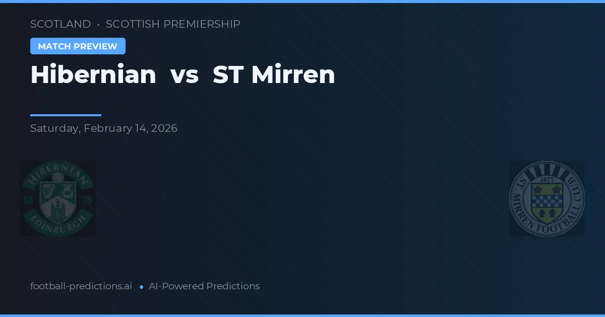 Hibernian vs St Mirren — prognóstico e prévia do jogo