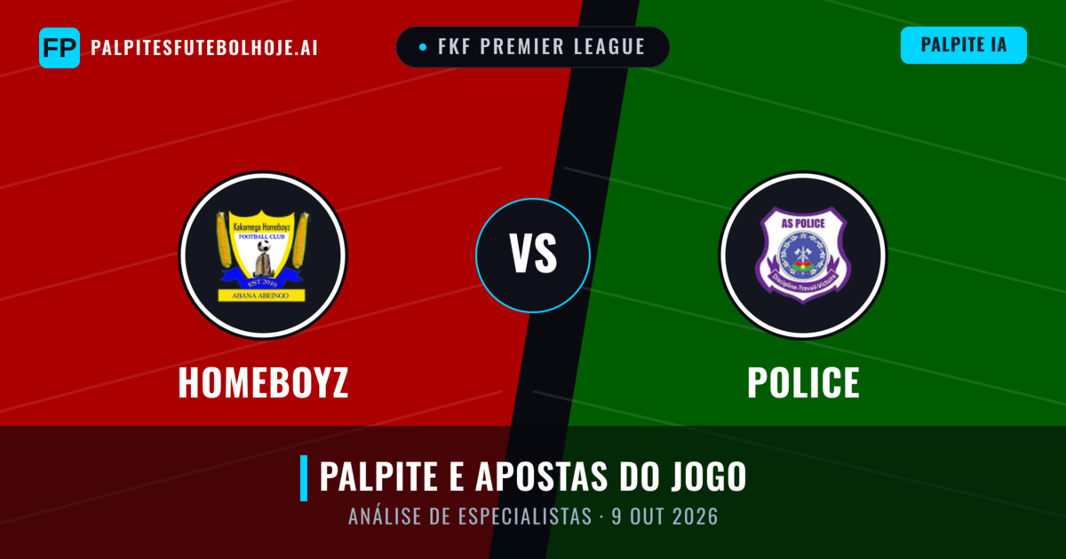 Homeboyz vs Kenya Police — prognóstico e prévia do jogo